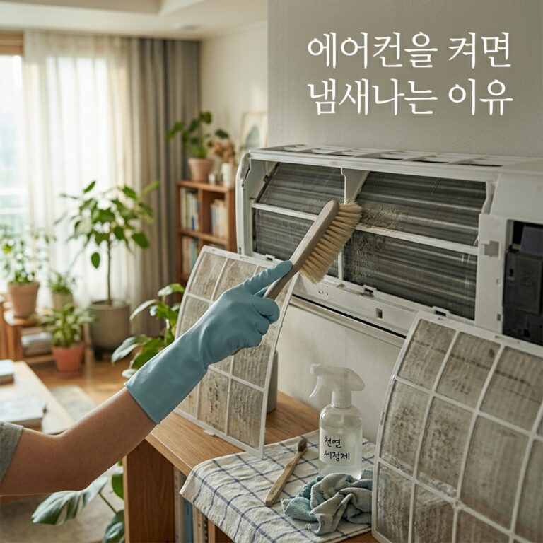 ai thumbnail photography 에어컨을 켜면 냄새나는 이유 1786777134