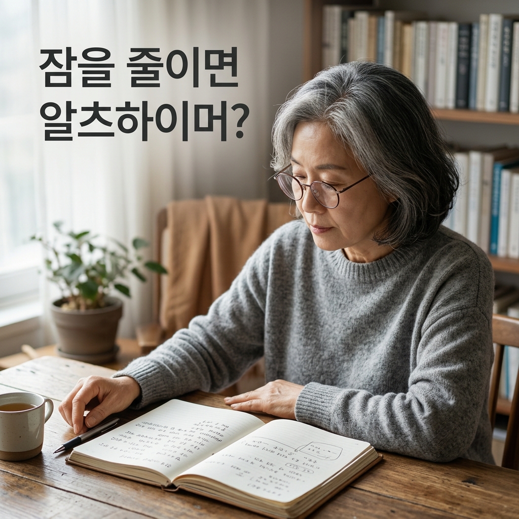 ai thumbnail photography 잠을 줄이면 알츠하이머 1787981161