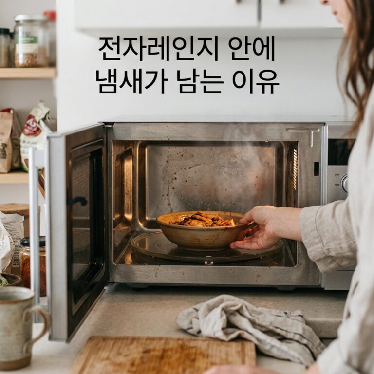 ai thumbnail photography 전자레인지 안에 냄새가 남는 이유 1786852210