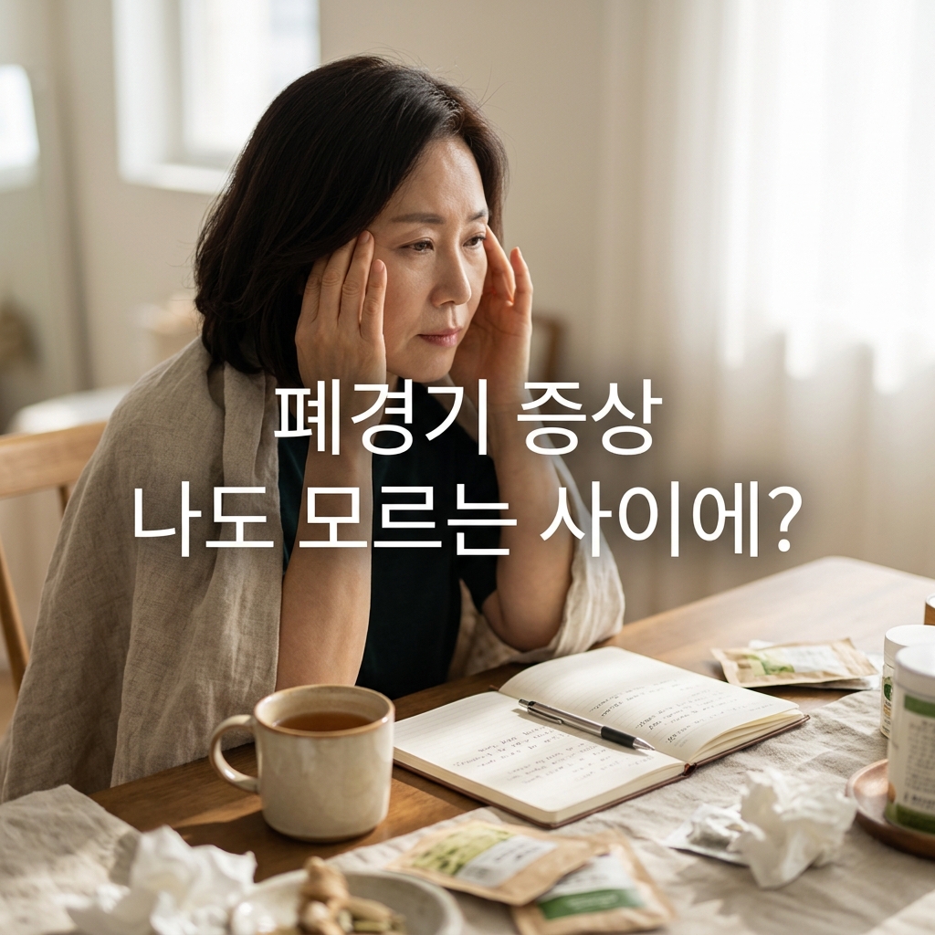 폐경기 증상 나도 모르는 사이에?