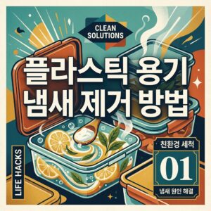 ai thumbnail poster 플라스틱 용기 냄새 제거 방법 1786775673